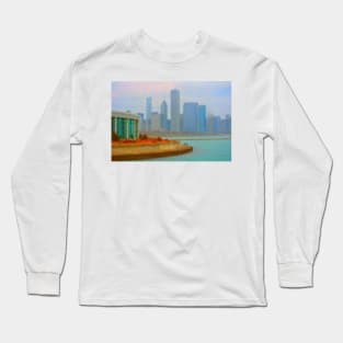 A Walk on the Lakefront Long Sleeve T-Shirt